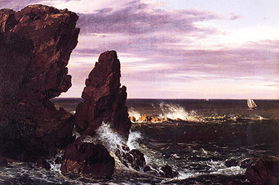 Coast Scene Frederic Edwin Church